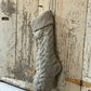 18" Cable Knit Christmas Stocking