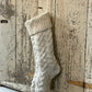 18" Cable Knit Christmas Stocking