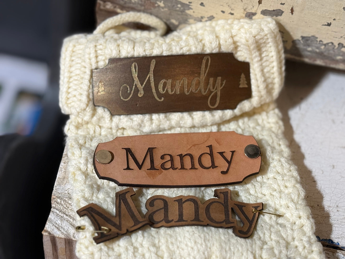 18" Cable Knit Christmas Stocking