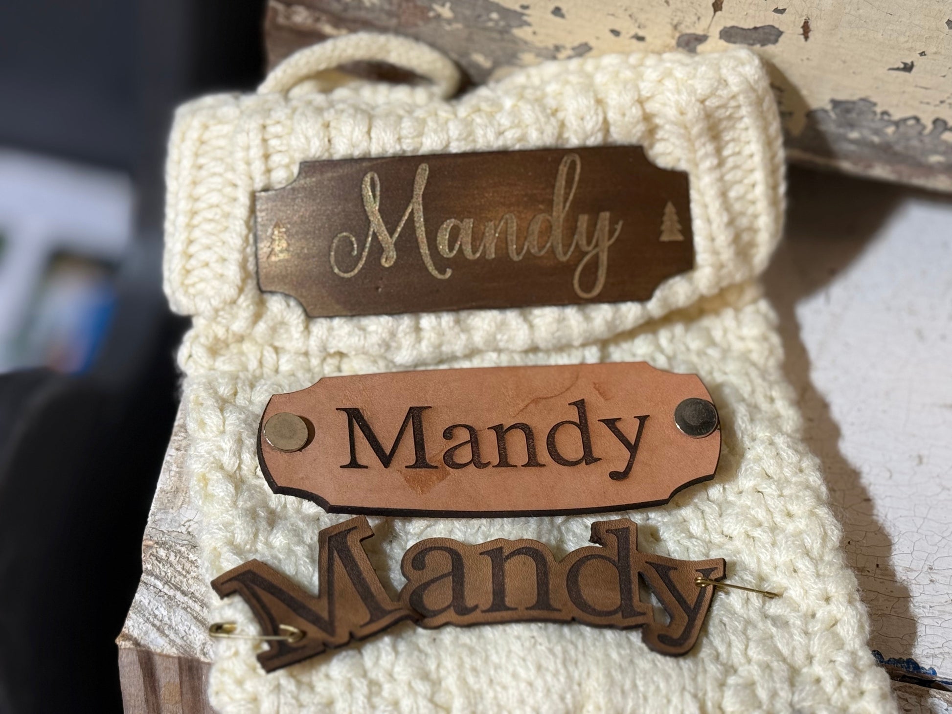 18" Cable Knit Christmas Stocking