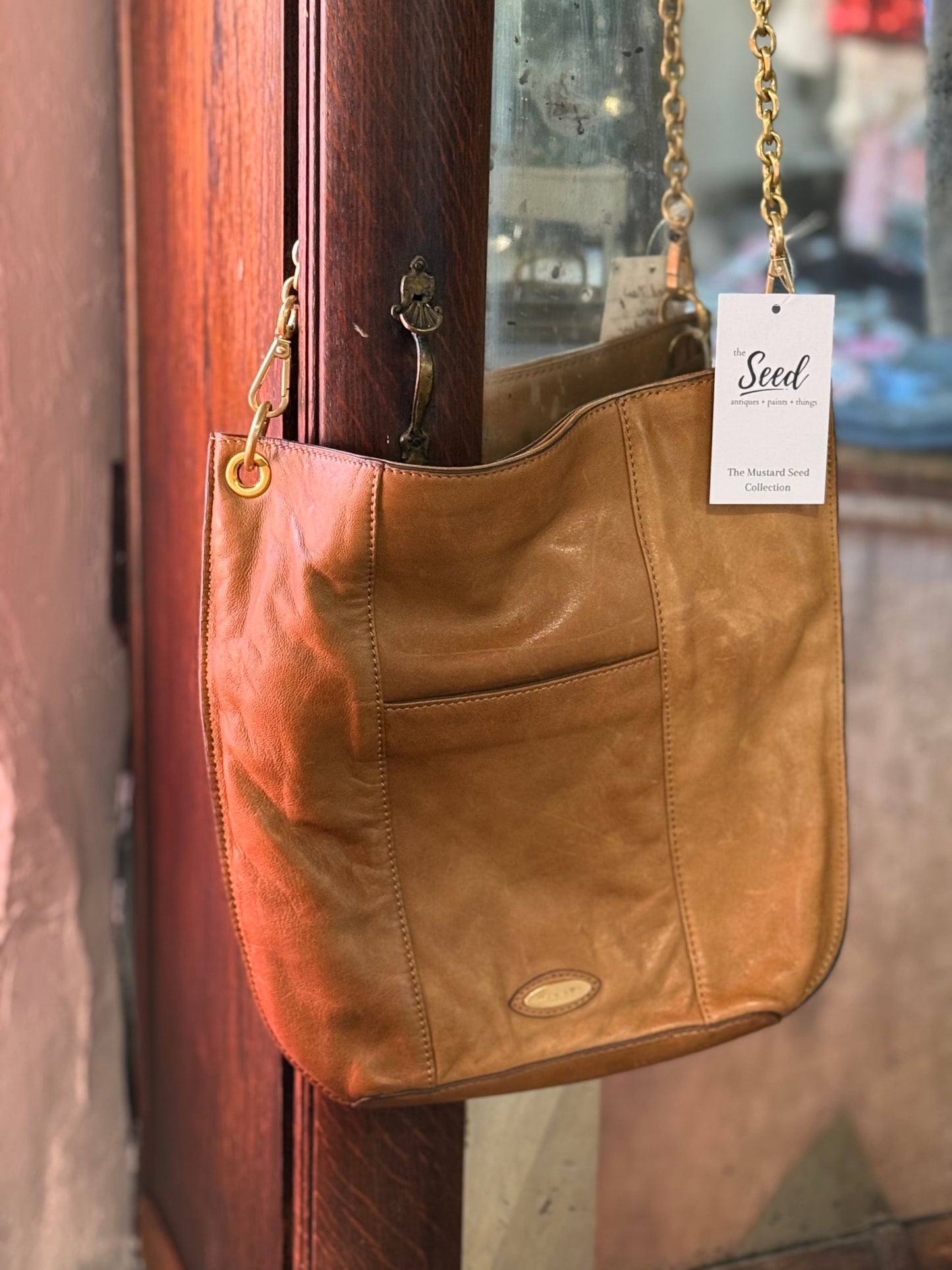 Tahari Leather Cross Body