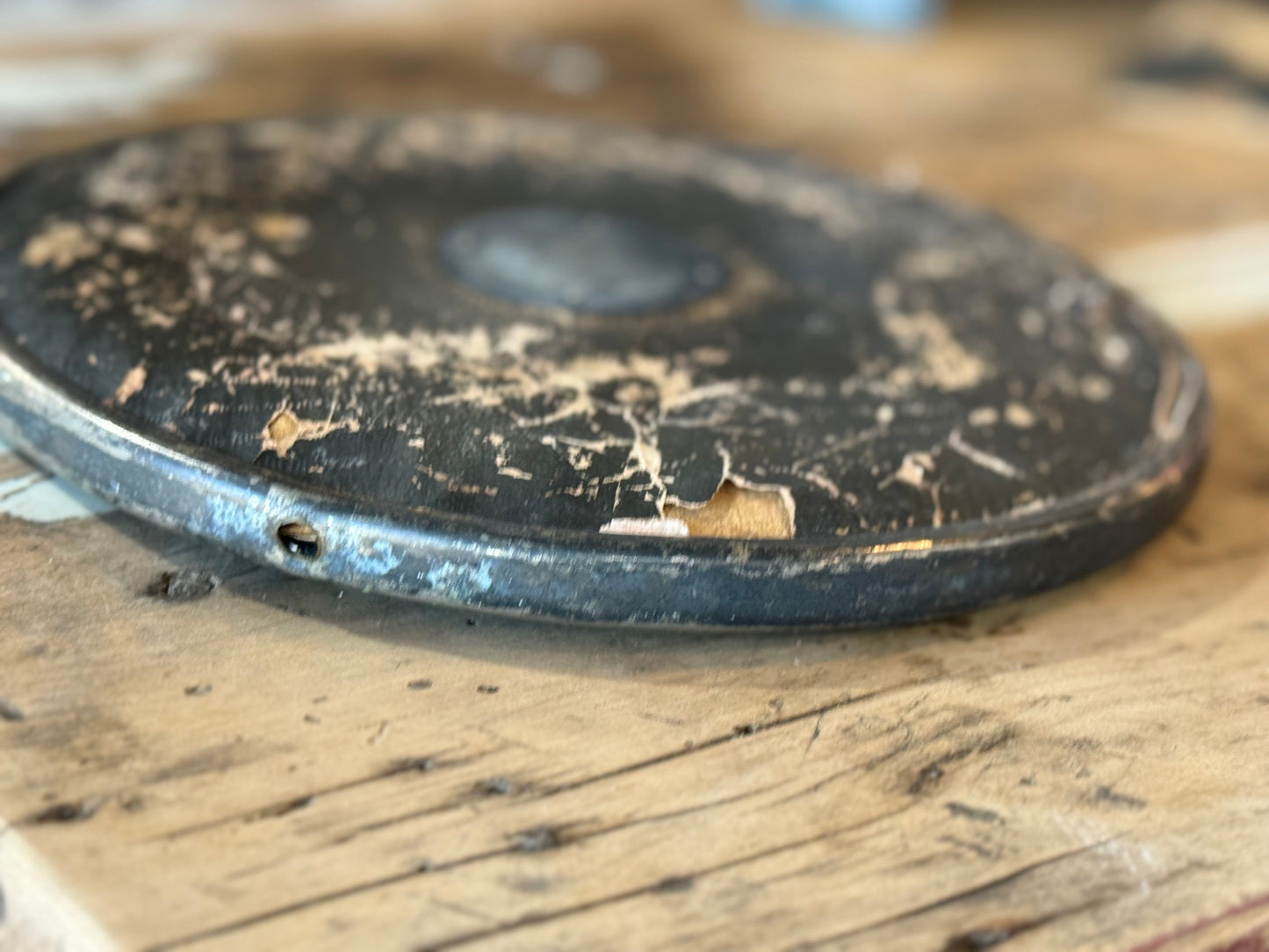 Leather Backed Travel Mirror