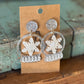 Acrylic Snowglobe Earrings