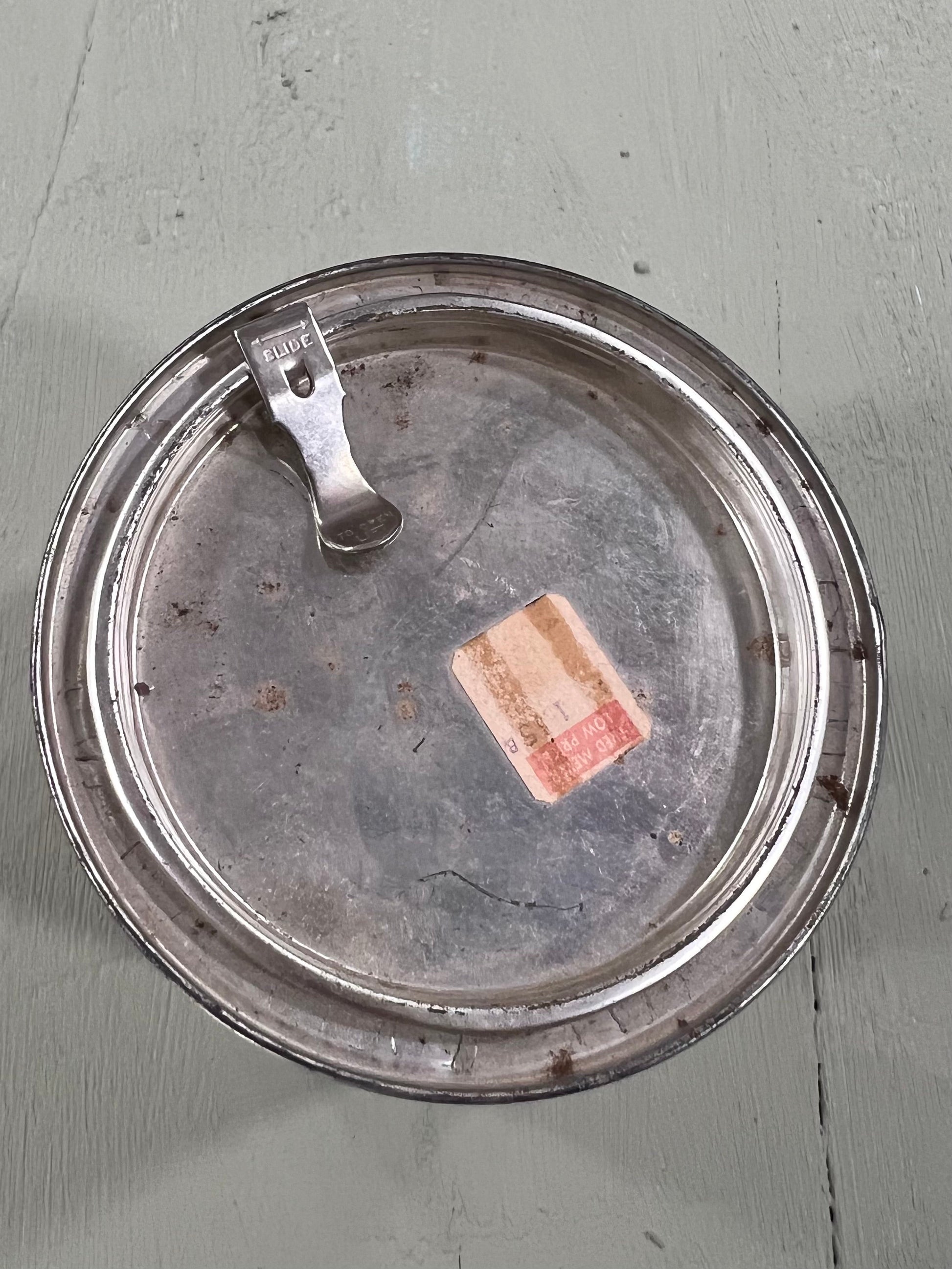 Vintage H. Sutliff Mixture Number 79 Pipe Tobacco White Tin