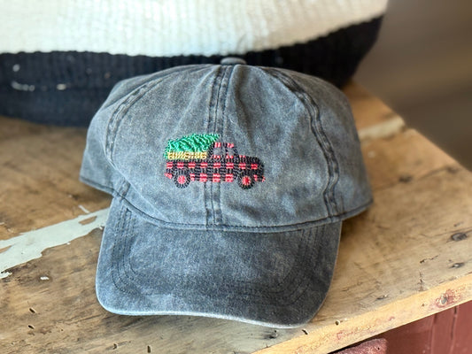 Plaid Pickup Truck Cap