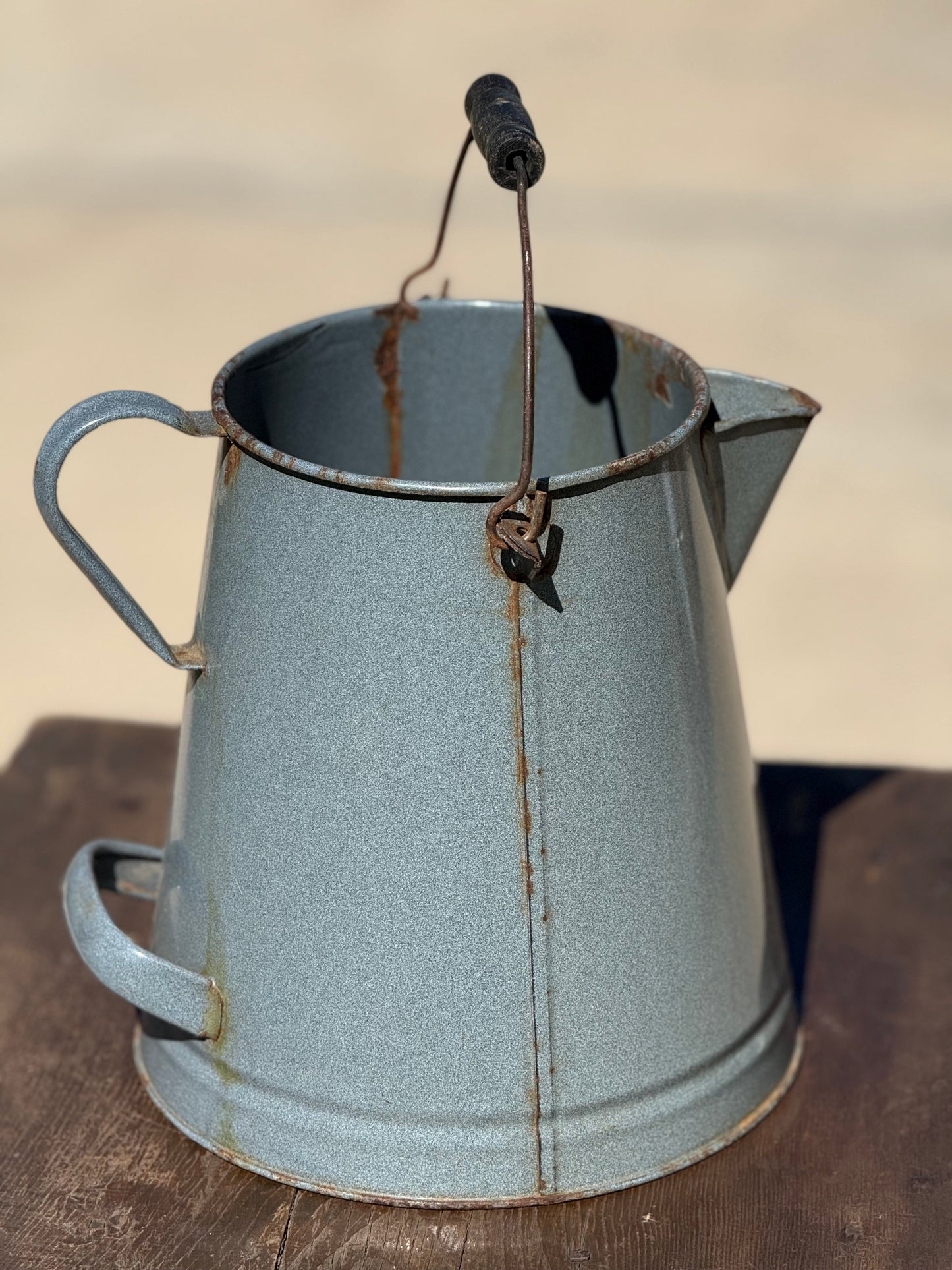 10" Enamelware Pitcher