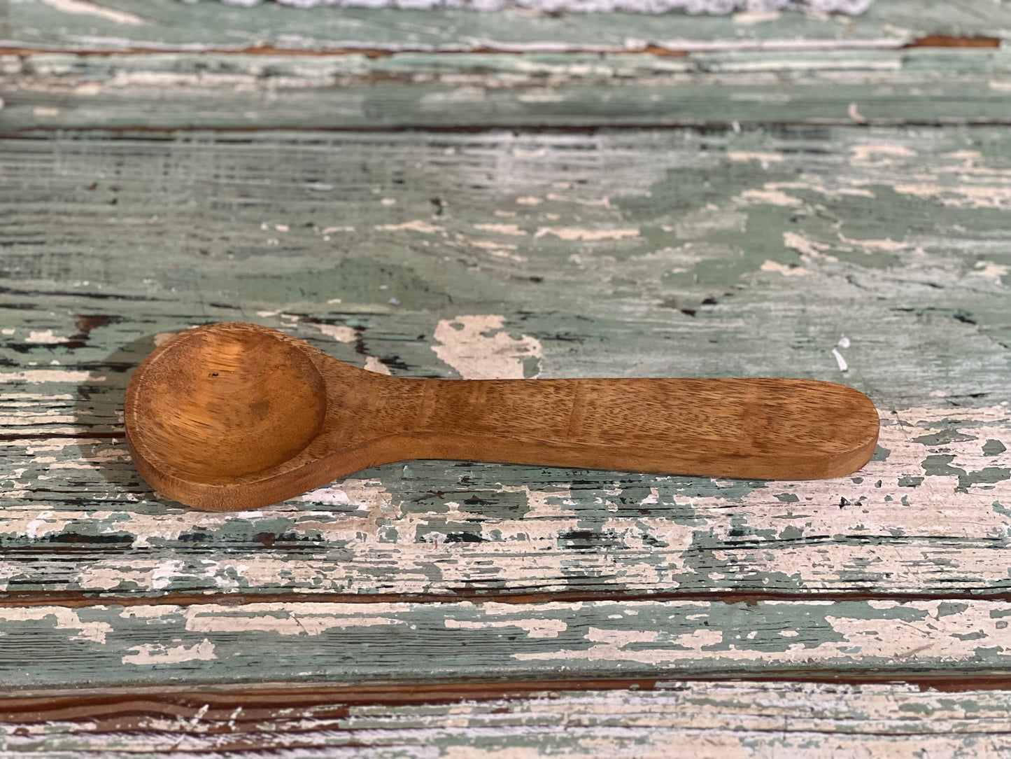 Rustic Granite Spoon Rest & Wood "Taste Tester" Spoon Set