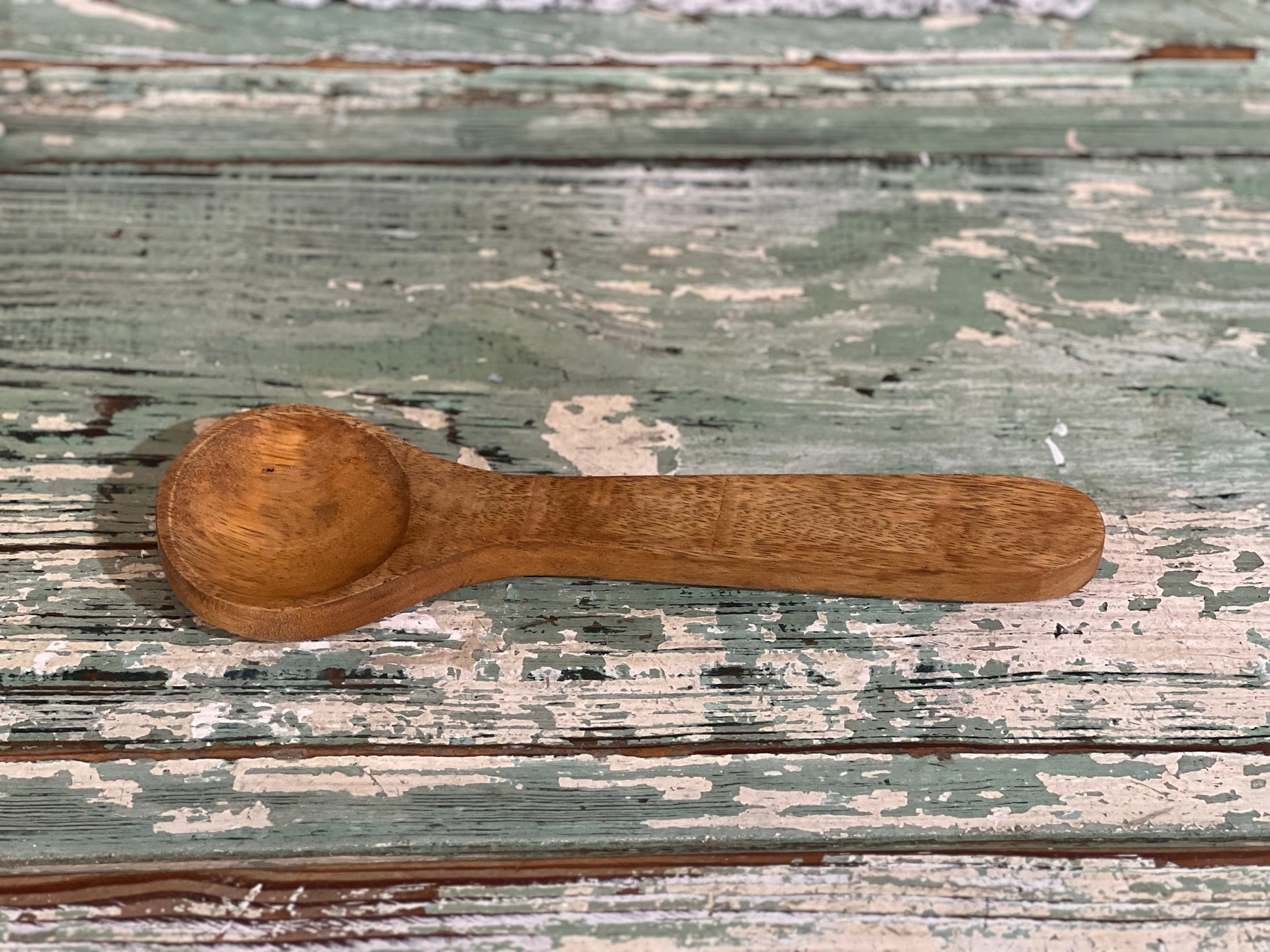 Rustic Granite Spoon Rest & Wood "Taste Tester" Spoon Set