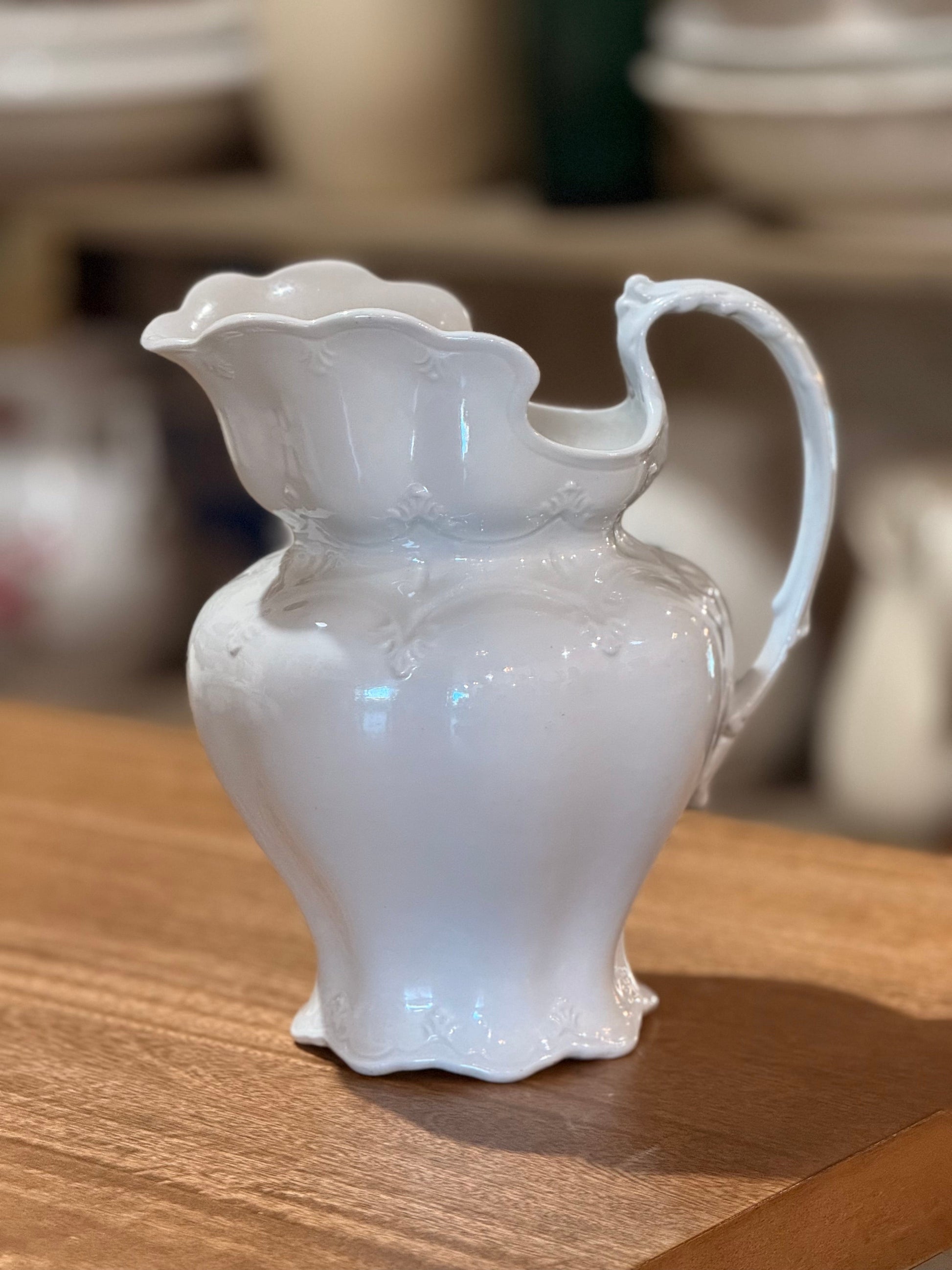 Ironstone Water Pitcher