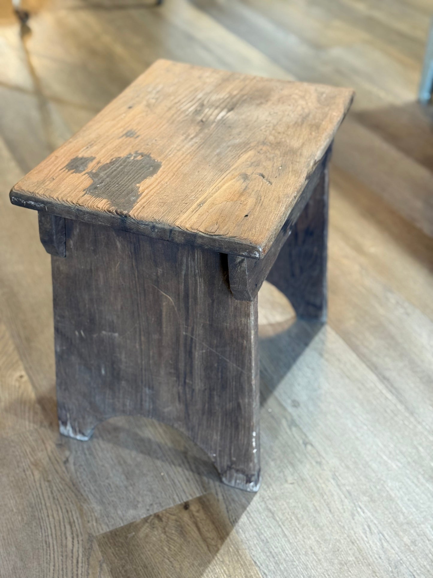 Rustic Wooden Stool