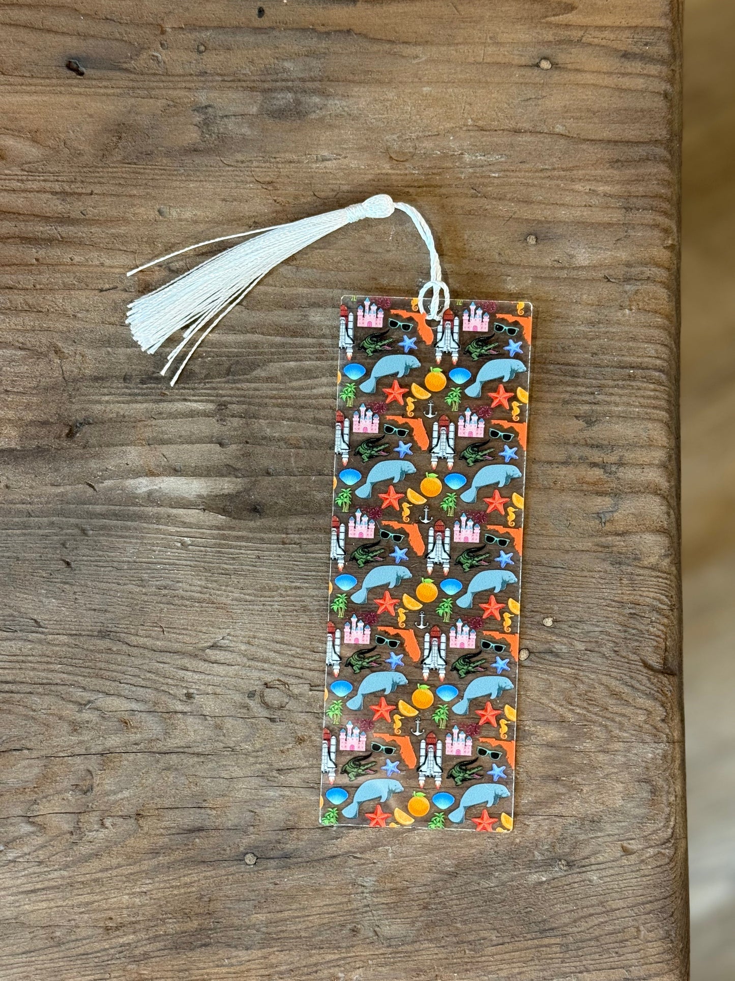 Bookmark with Tassel Florida