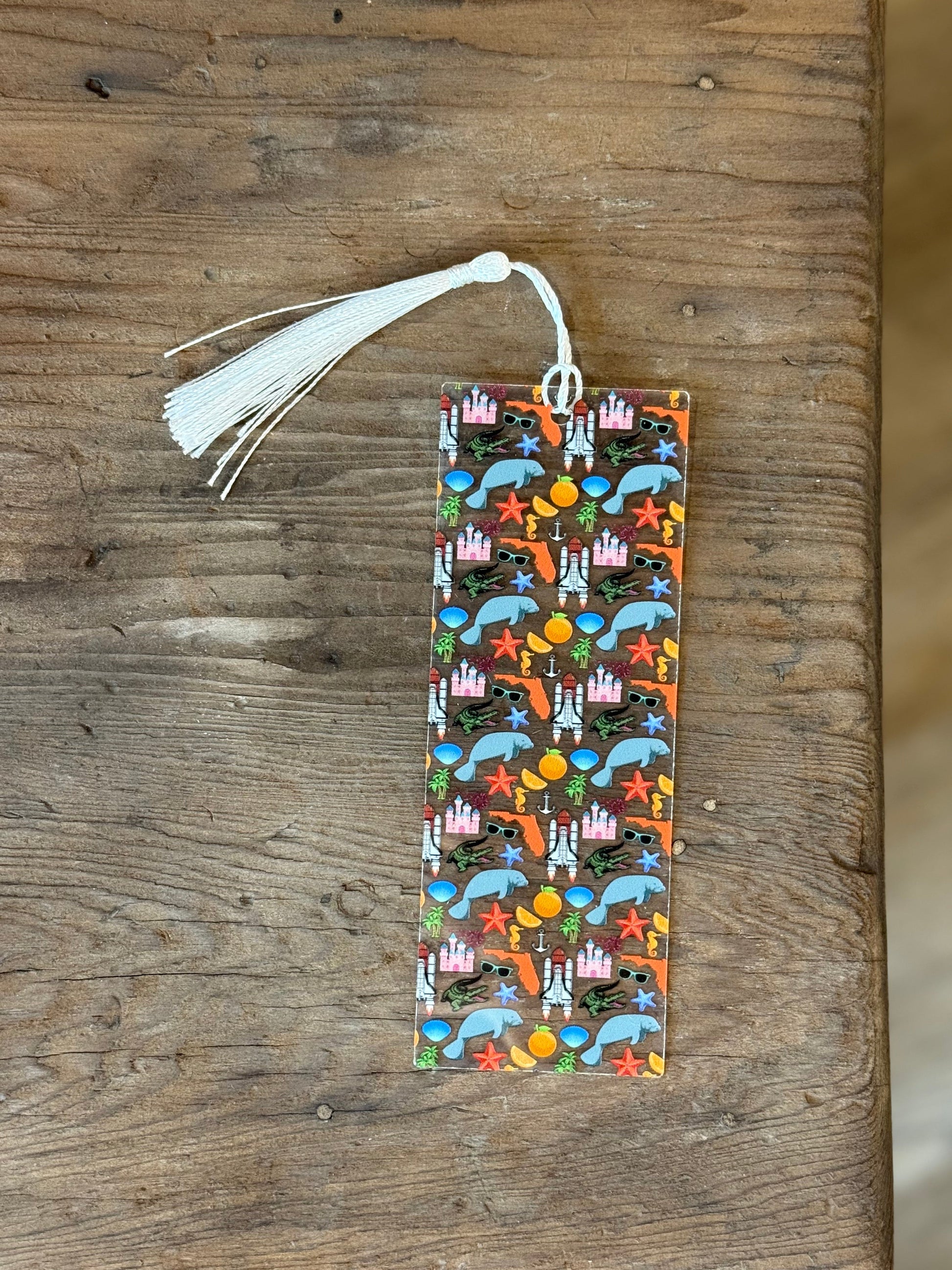 Bookmark with Tassel Florida