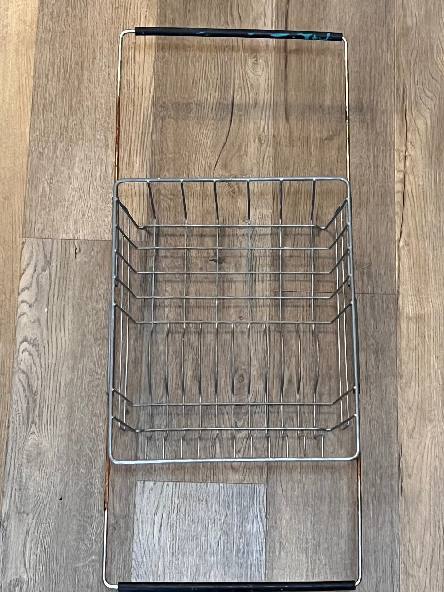 Vintage Adjustable Stainless Steel Over-the-Sink Dish Drying Rack Highway 127 Yard Sale