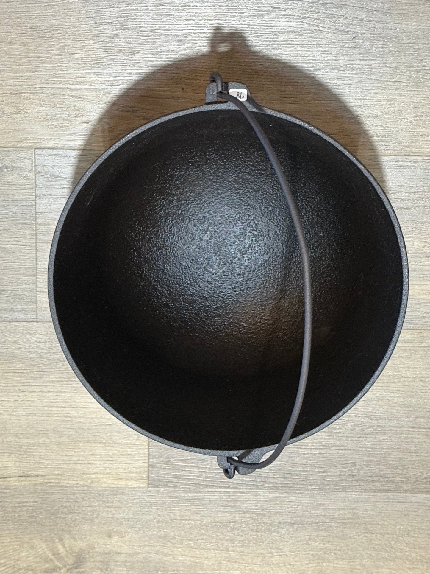 Restored Cast Iron Cauldron