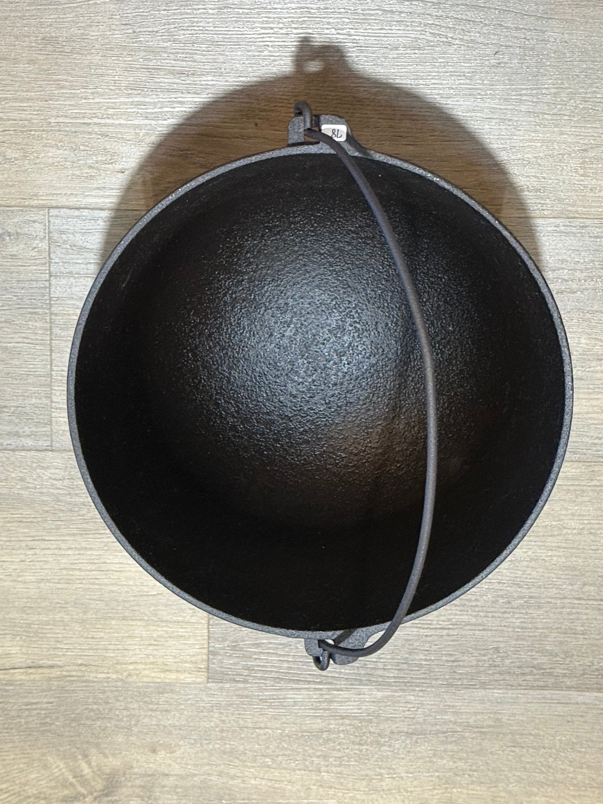 Restored Cast Iron Cauldron