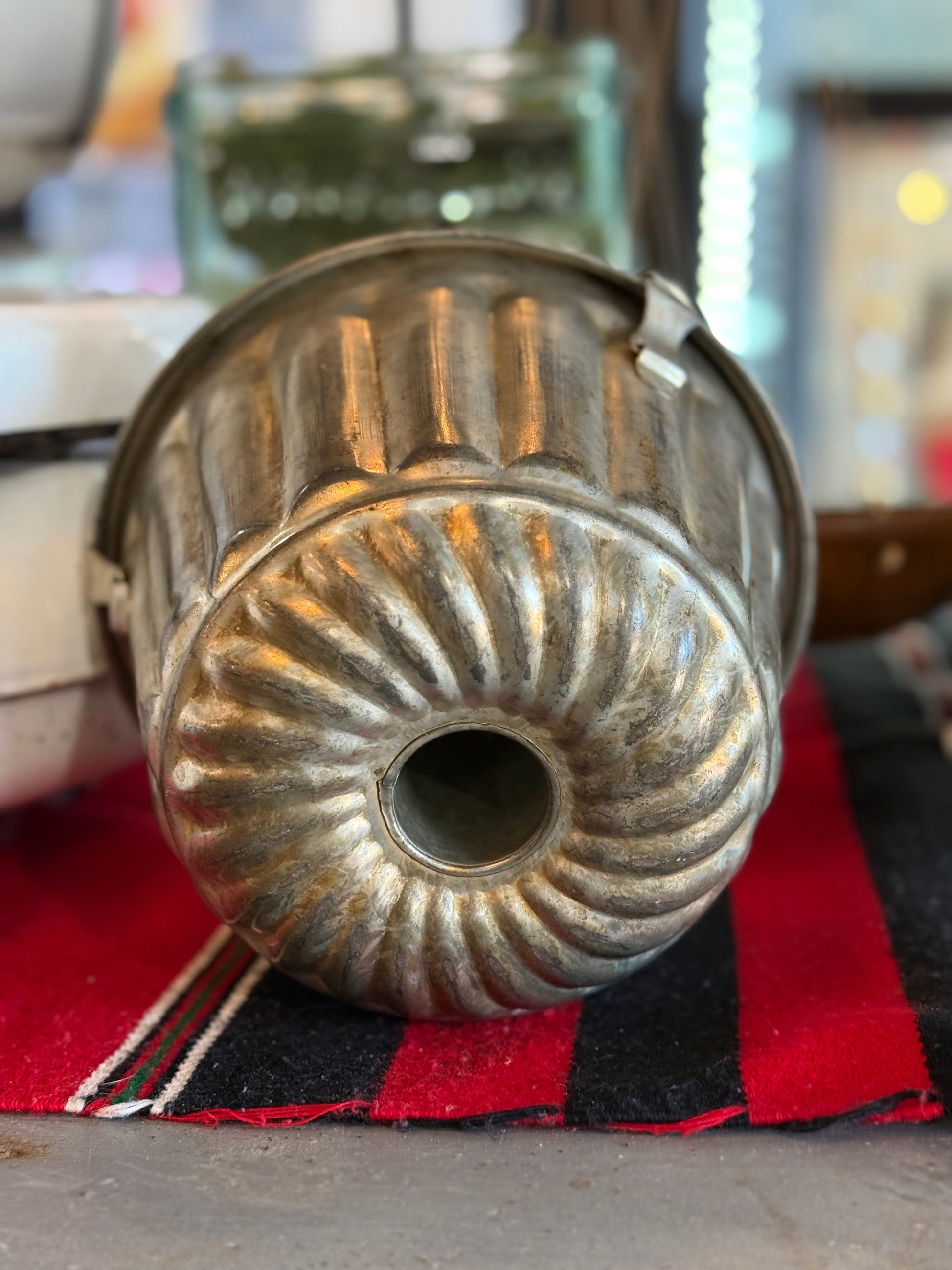 Vintage Jello Mold with Lid