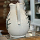 Teal Transferware Pitcher- Unmarked