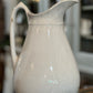 Antique Ironstone Tall Holland Republic Shape Marked Pitcher