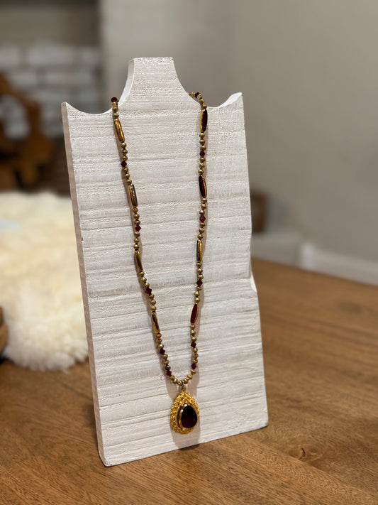 Vintage Garnet Necklace