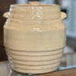 Robinson Ransbottom Morning Glory Spaulding's Cookies Advertising Jar Crock