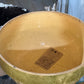 Antique 1800s Farmhouse Yellow Green ware Large Bowl