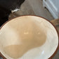 Vintage Pair of Salt Glazed Brown and White Harvest Bowls