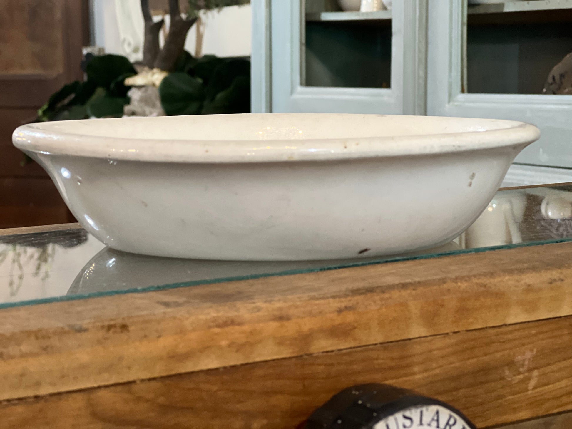 Antique Ironstone Serving Dish Vegetable Deep Unique Depth CP&CO