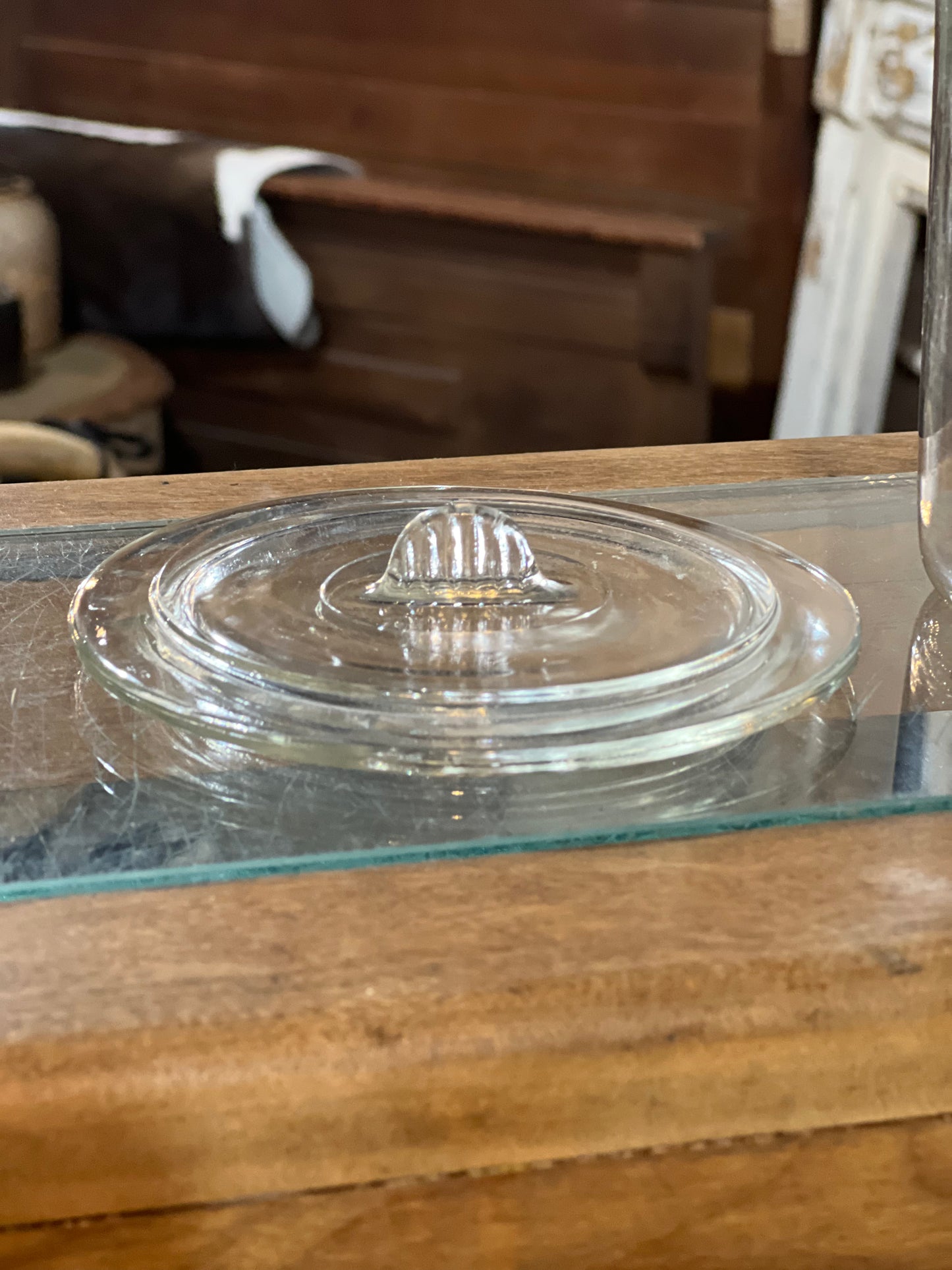 Antique Dewars American Mix Hard Candies Display Jar