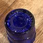 Antique John Wyeth & Bro Cobalt Blue Eye Wash Bottle & Cup