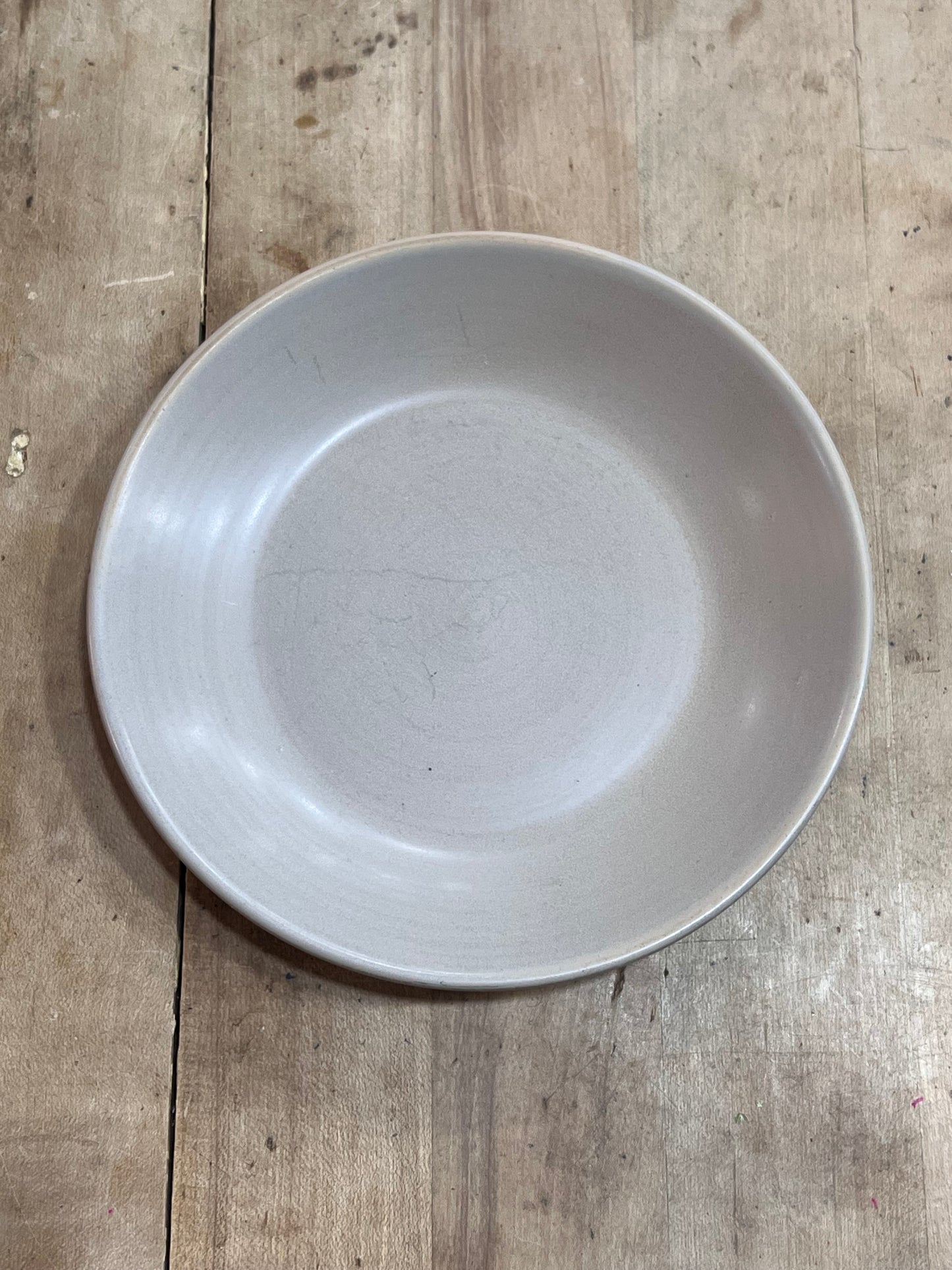 Hearth & Hand with Magnolia Light Grey Stoneware Salad Plate (8.5”)