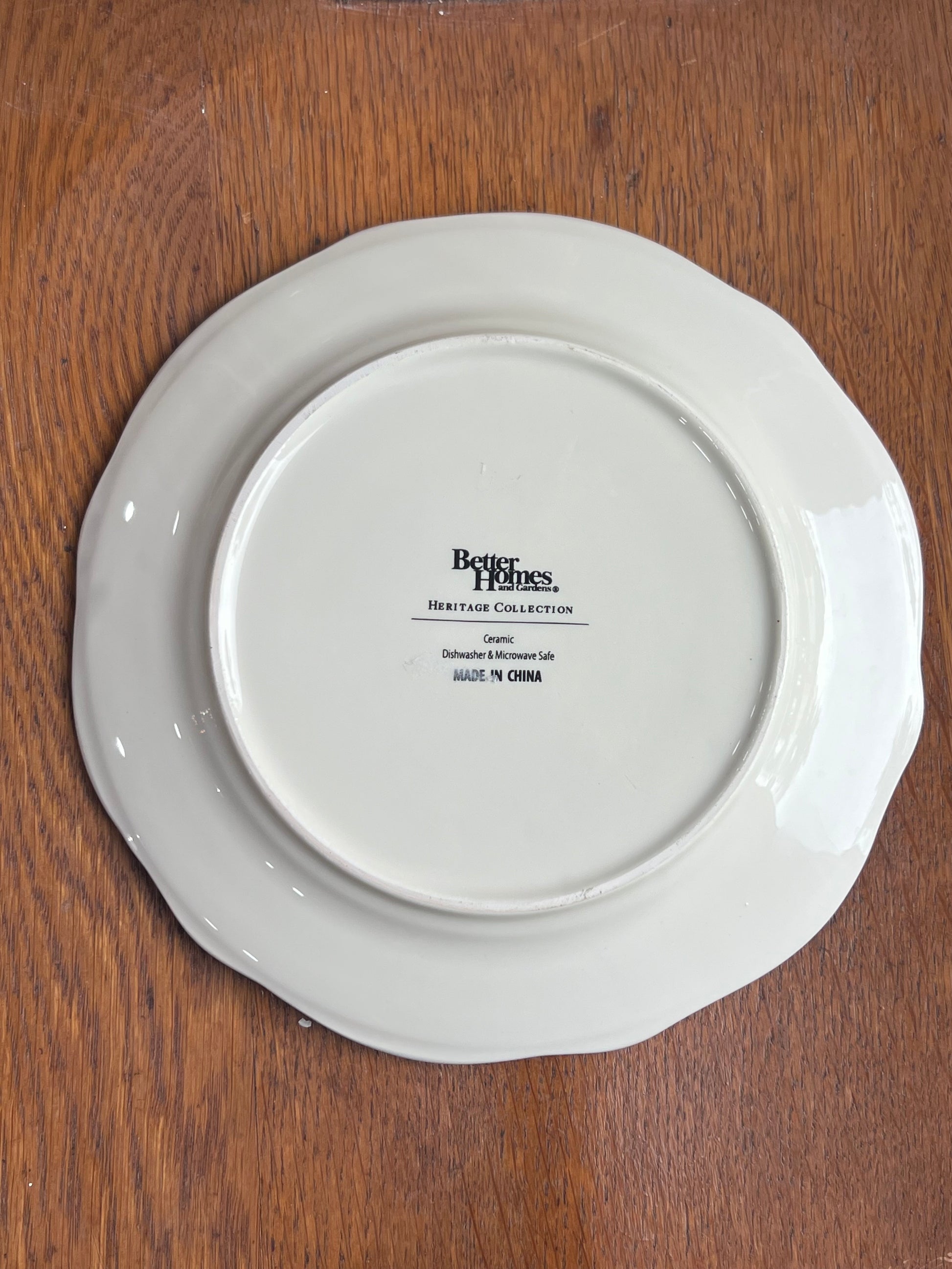 Better Homes &amp; Gardens Heritage Collection "Winter Forest" 9” Salad Plates (Sold Separately)