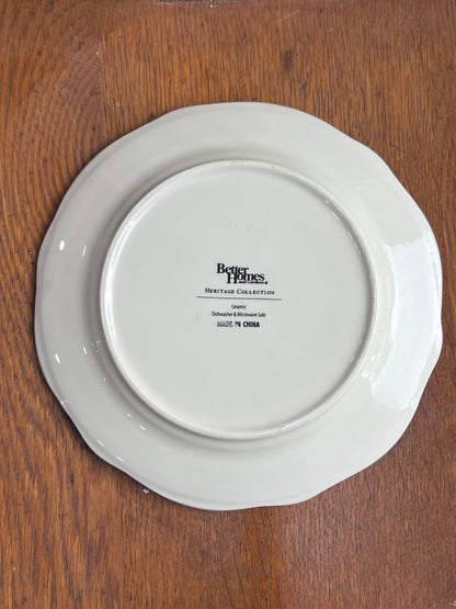 Better Homes &amp; Gardens Heritage Collection "Winter Forest" 9” Salad Plates (Sold Separately)