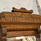 Antique Quarter Sawn Oak Pier Mirror & Hall Tree The Mustard Seed Collection, The Seed