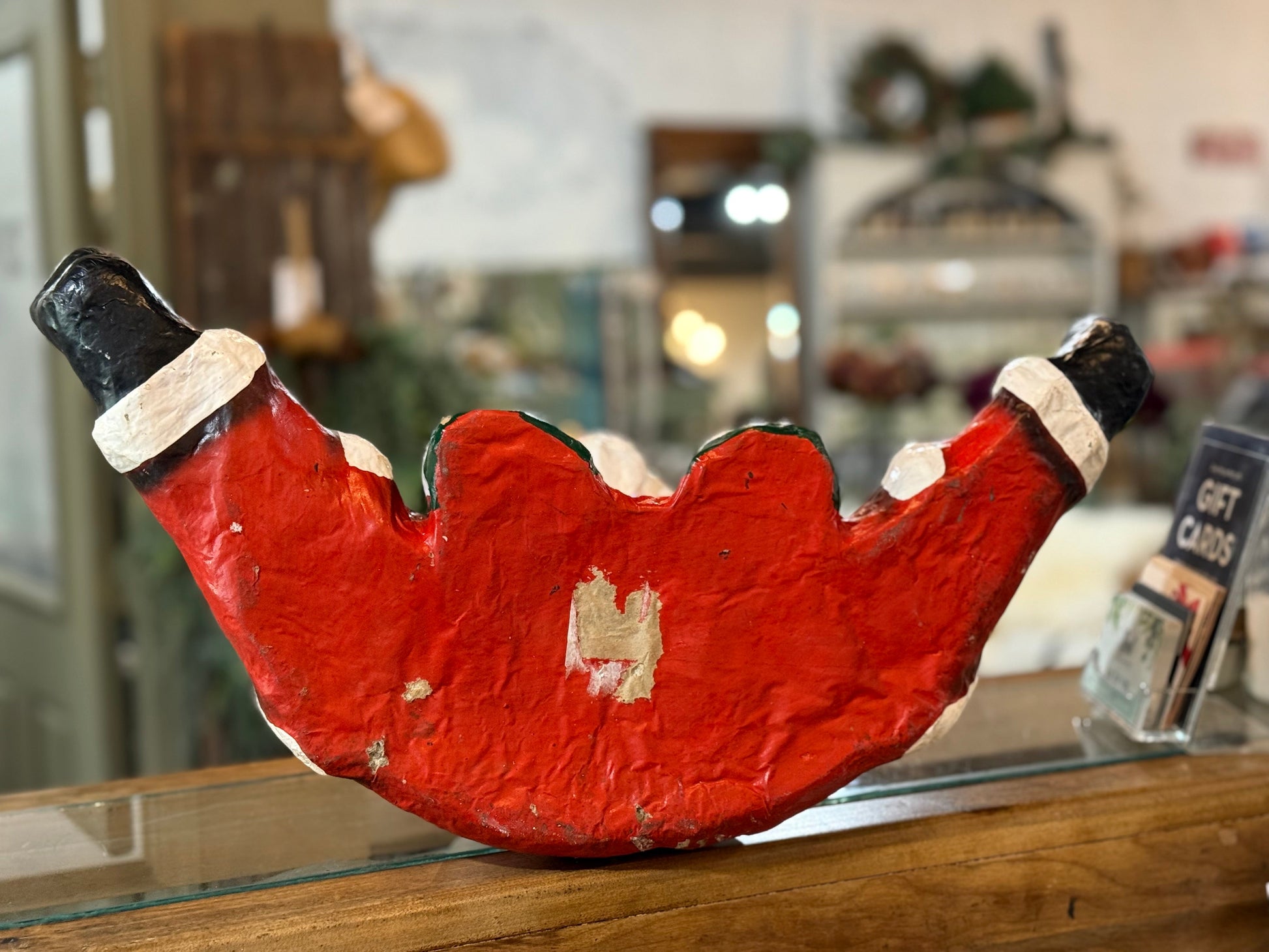 Vintage Paper Mache Santa