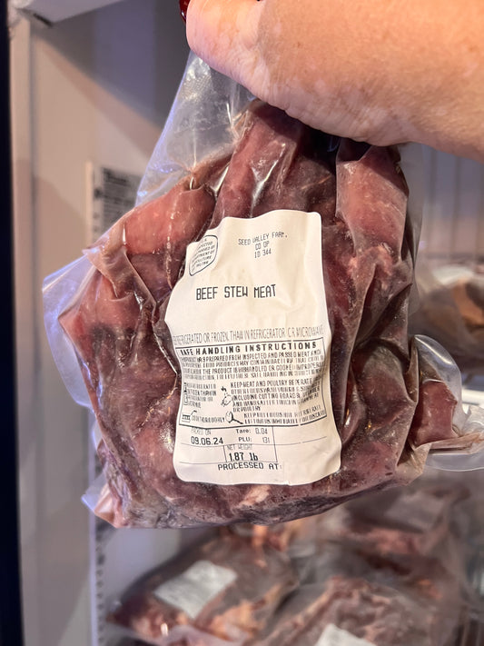 FL Grass Fed Grass Finished Stew Meat