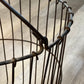 Antique Industrial Wire Clam & Egg Basket with Swing Handle Highway 127 Yard Sale