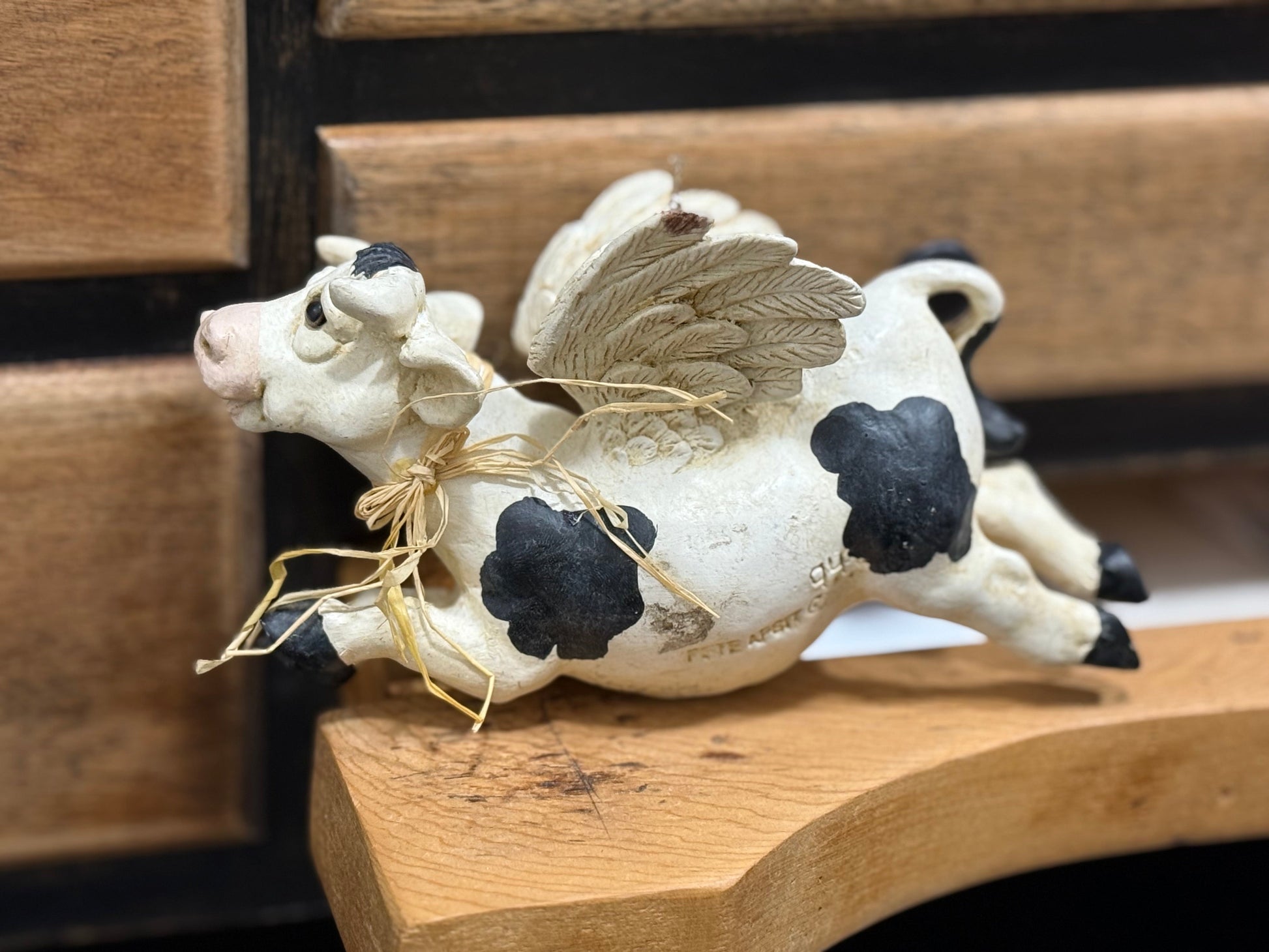 "Holy Cow" Ornament by Pete Apsit