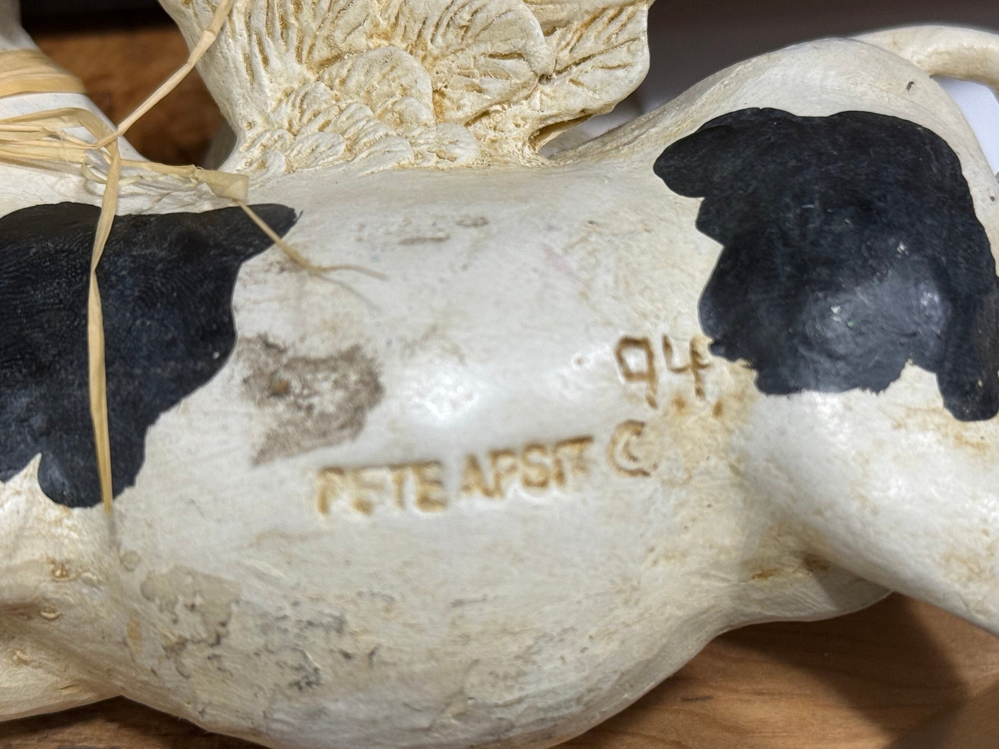 "Holy Cow" Ornament by Pete Apsit