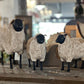Vintage Campbell Classics Textured Folk Art Sheep Figurines - Set of 3 The Mustard Seed Collection, The Seed
