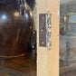 Antique Salvaged Glass Cabinet Doors - Primitive Chippy Beige Pantry Hutch Tall French Window Pane Single Door Grumpy's