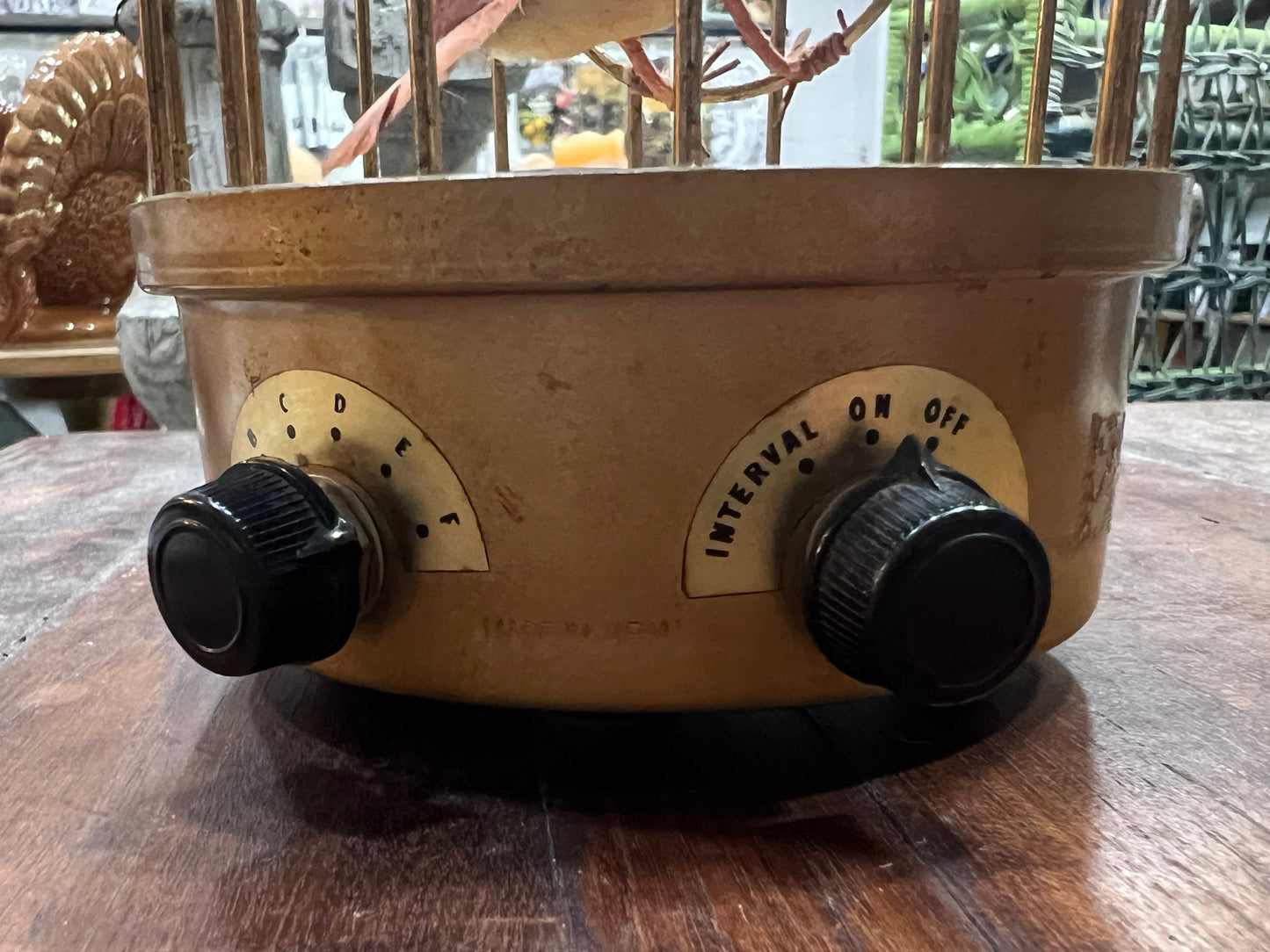 Vintage Saezuri Transistorized Singing Birdcage – Mid-Century Japanese Mechanical Automaton The Mustard Seed Collection