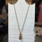 Joan Rivers Vintage Gold Tone Egg Necklace