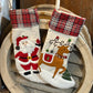 Rustic Style Christmas Stocking