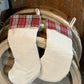 Rustic Style Christmas Stocking