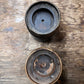 Vintage Turned Wood Pillar Candle Holders – Set of 2