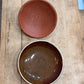 Vintage Studio Pottery Red Clay Covered Tortilla Warmer / Casserole Dish