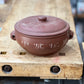 Vintage Yunnan Jianshui Zitao Purple Clay Steam Pot – 6" x 10" x 8.5"