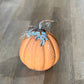 10" Rustic Metal Pumpkin Luminary – Autumn Tabletop Decor The Mustard Seed Collection, The Seed