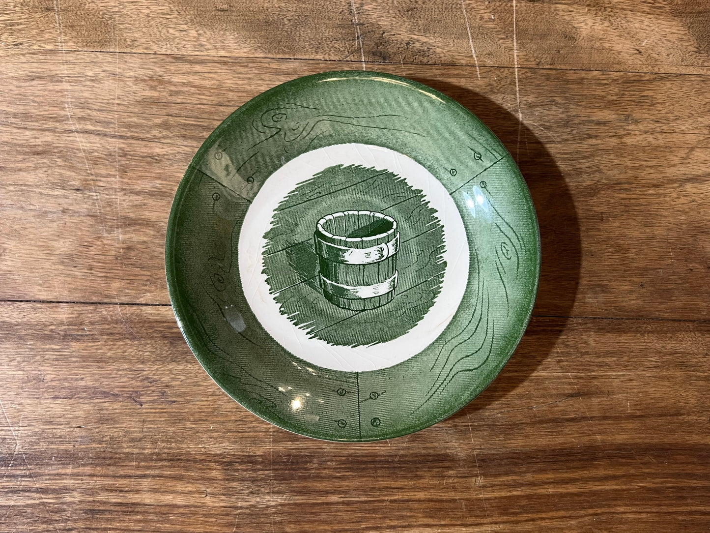 Vintage Colonial Homestead Green by Royal China – Pick Your Piece (Sold Separately) The Mustard Seed Collection, The Seed