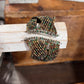 Bohemian Multi-Strand Interwoven Seed Bead Memory Wire Cuff Bracelet